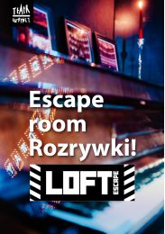 Obraz do Pierwszy w Polsce teatralny escape room