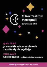 Obraz do Noc Teatrów Metropolii 2018